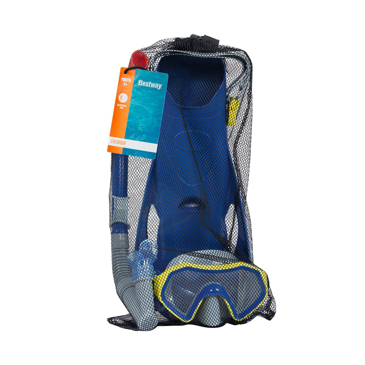 BW25046 SET SNORKELING CON PINNE CRUSADER 7-14 ANNI