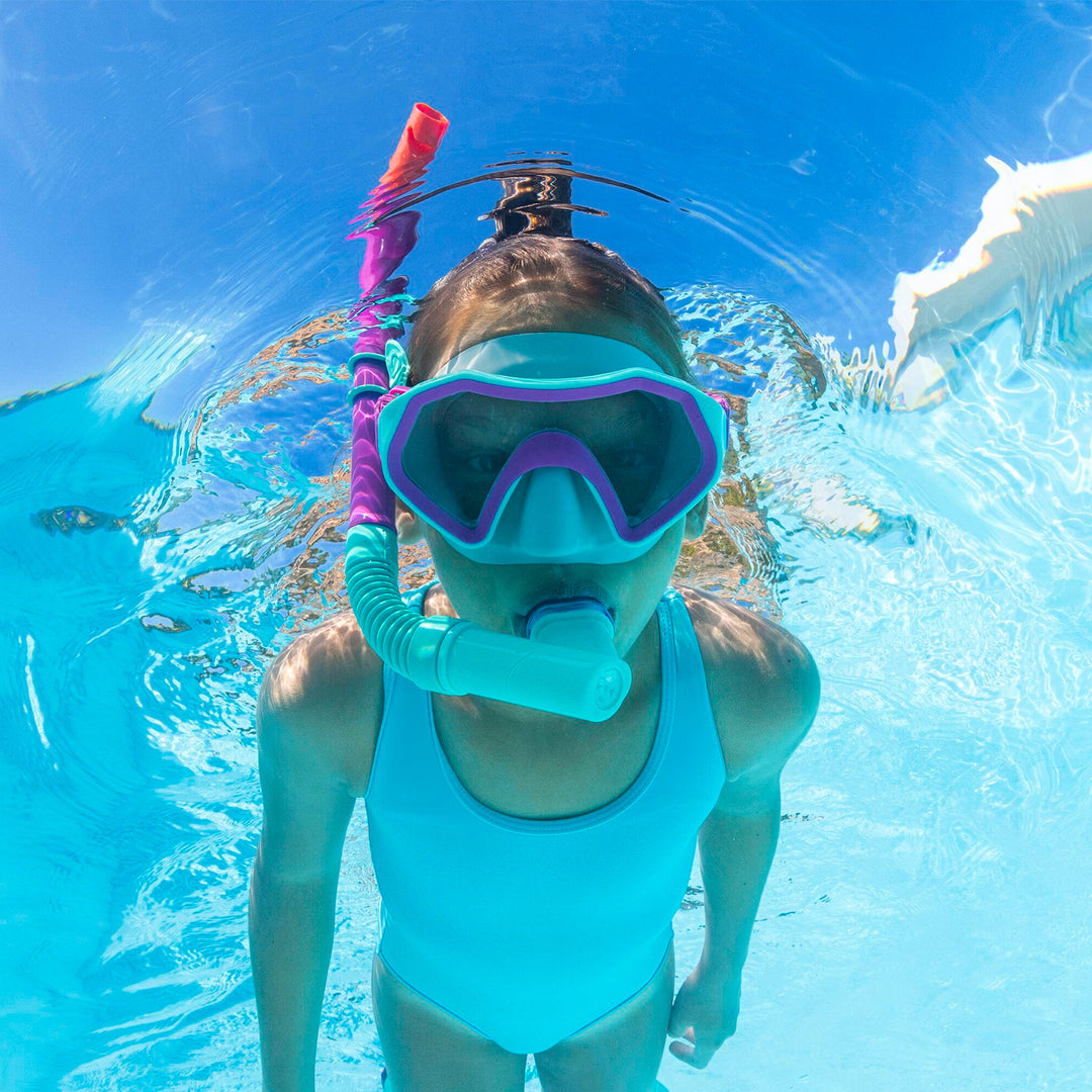 BW25046 SET SNORKELING CON PINNE CRUSADER 7-14 ANNI