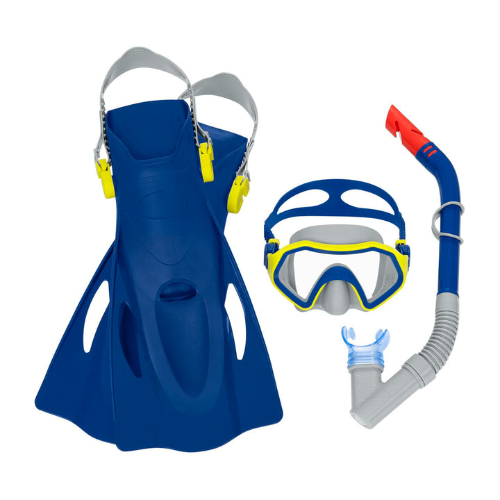 BW25046 SET SNORKELING CON PINNE CRUSADER 7-14 ANNI