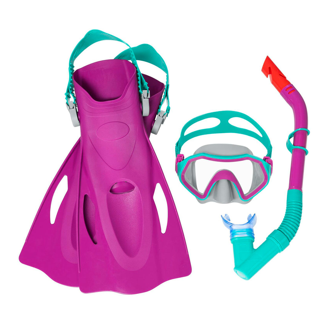 BW25046 SET SNORKELING CON PINNE CRUSADER 7-14 ANNI