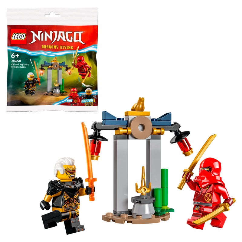 LEGO 30650 NINJAGO BATTAGLIA NEL TEMPIO DI KAI E RAPTON