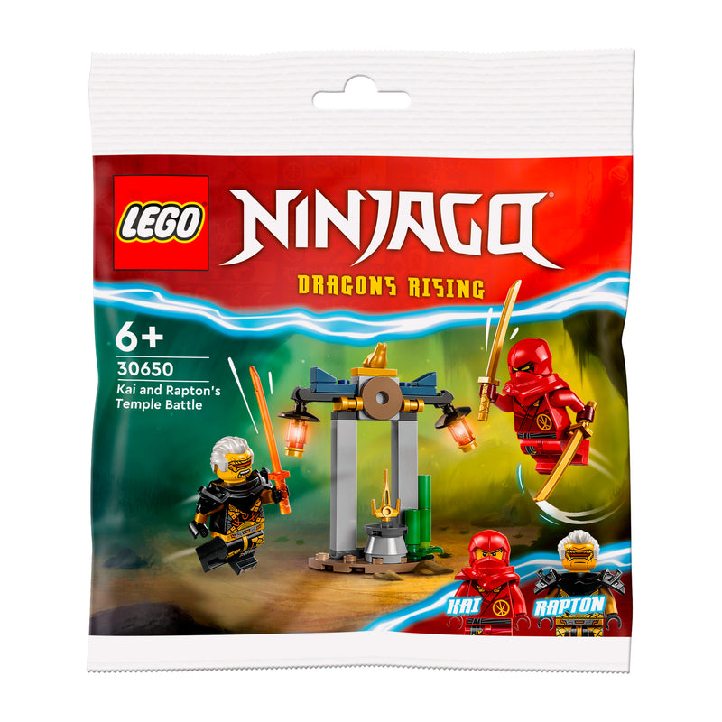 LEGO 30650 NINJAGO BATTAGLIA NEL TEMPIO DI KAI E RAPTON