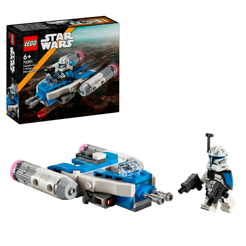 LEGO 75391 STAR WARS MICROFIGHTER Y-WING DI CAPTAIN REX