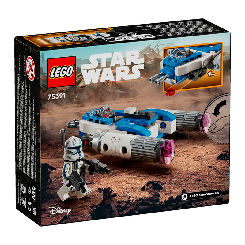 LEGO 75391 STAR WARS MICROFIGHTER Y-WING DI CAPTAIN REX