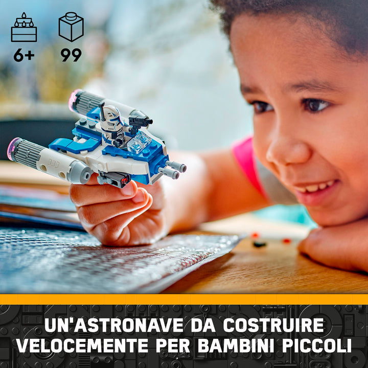 LEGO 75391 MICROFIGHTER Y-WING DI CAPTAIN REX