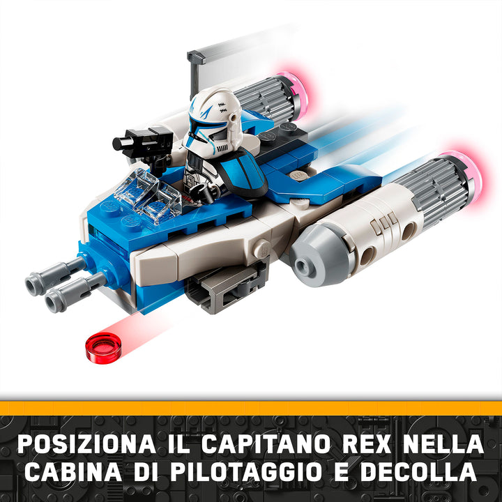 LEGO 75391 MICROFIGHTER Y-WING DI CAPTAIN REX