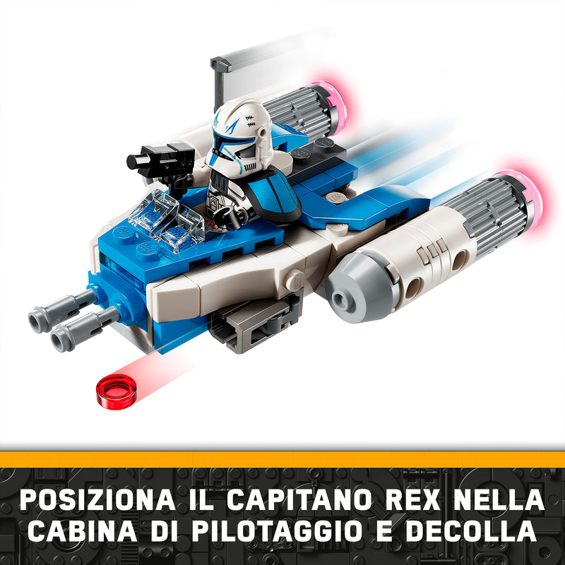 LEGO 75391 STAR WARS MICROFIGHTER Y-WING DI CAPTAIN REX