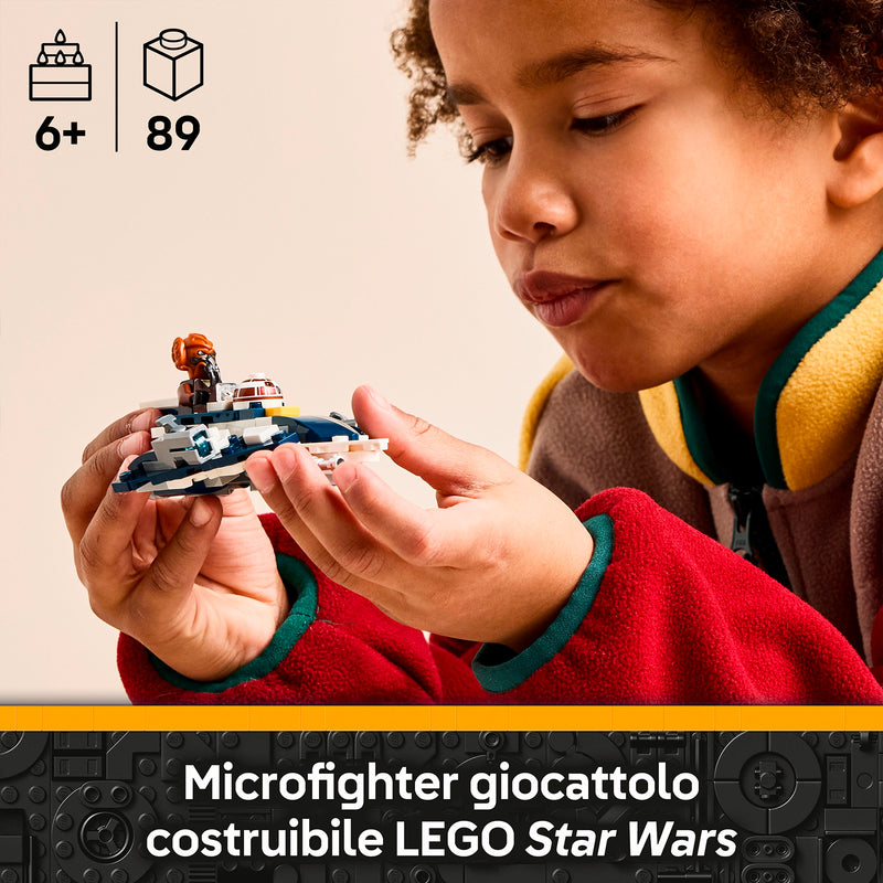 LEGO 75400 MICROFIGHTER JEDI STARFIGHTER DI PLO KOON