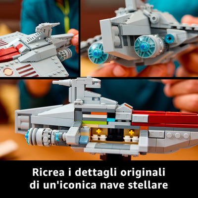 LEGO 75404 STAR WARS NAVE D'ASSALTO DI CLASSE ACCLAMATOR