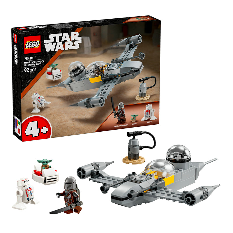 LEGO 75410 STAR WARS N-1 STARFIGHTER DI MANDO E GROGU