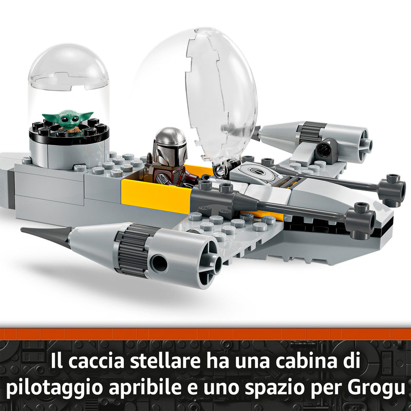 LEGO 75410 STAR WARS N-1 STARFIGHTER DI MANDO E GROGU