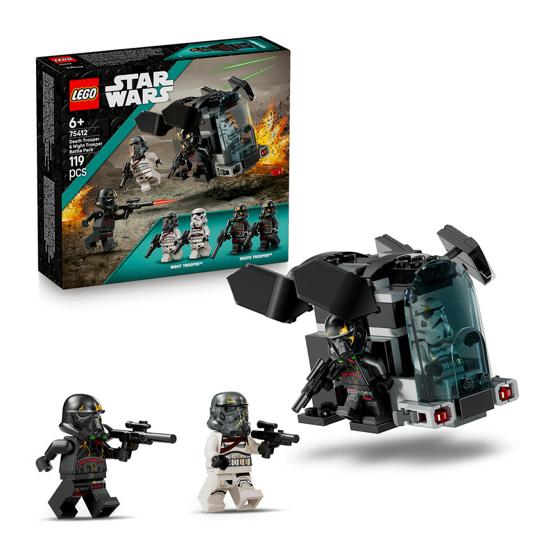 LEGO 75412 BATTLE PACK DEATH TROOPER E NIGHT TROOPER