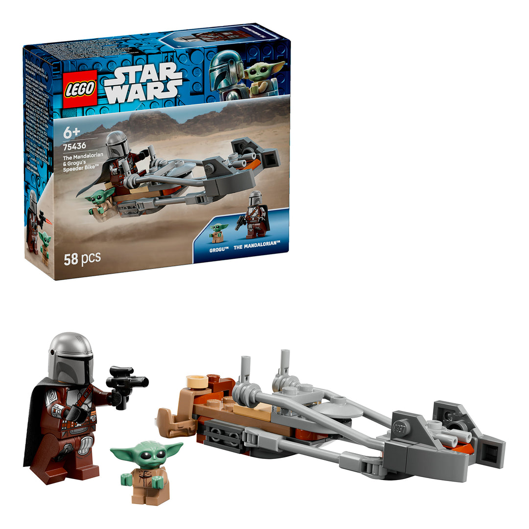 LEGO 75436 SPEEDER BIKE DEL MANDALORIANO E DI GROGU