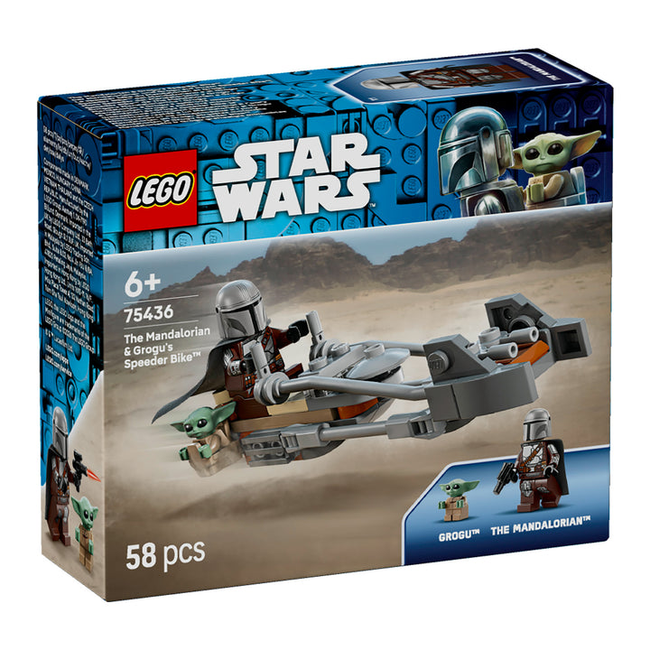 LEGO 75436 SPEEDER BIKE DEL MANDALORIANO E DI GROGU
