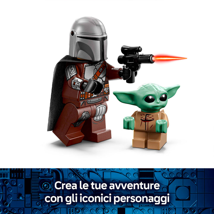 LEGO 75436 SPEEDER BIKE DEL MANDALORIANO E DI GROGU