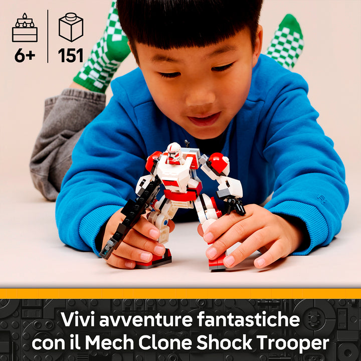 LEGO 75448 MECH CLONE SHOCK TROOPER