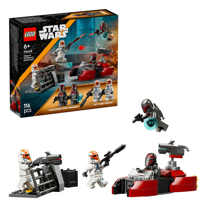 LEGO 75449 BATTLE PACK ASSEDIO DI MANDALORE
