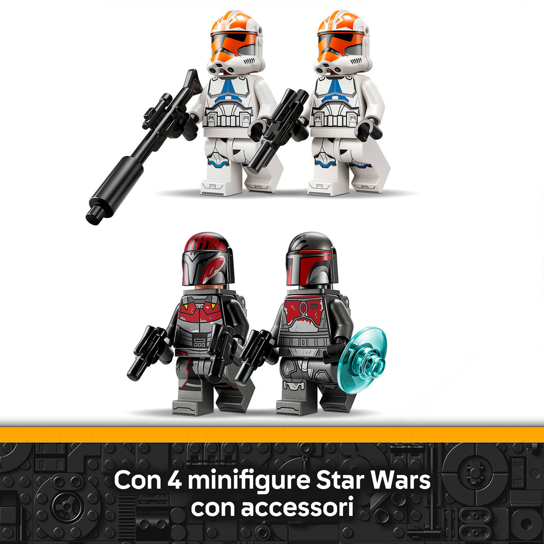 LEGO 75449 BATTLE PACK ASSEDIO DI MANDALORE
