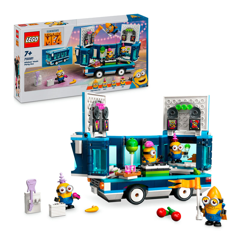 LEGO 75581 IL PARTY BUS MUSICALE DEI MINIONS