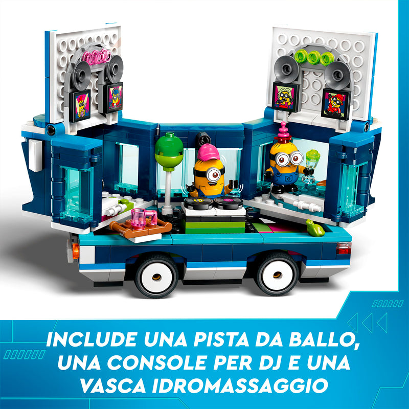 LEGO 75581 IL PARTY BUS MUSICALE DEI MINIONS