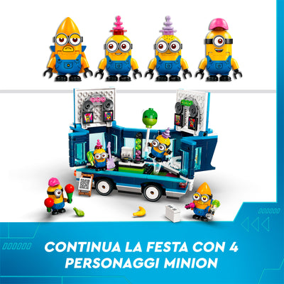 LEGO 75581 IL PARTY BUS MUSICALE DEI MINIONS