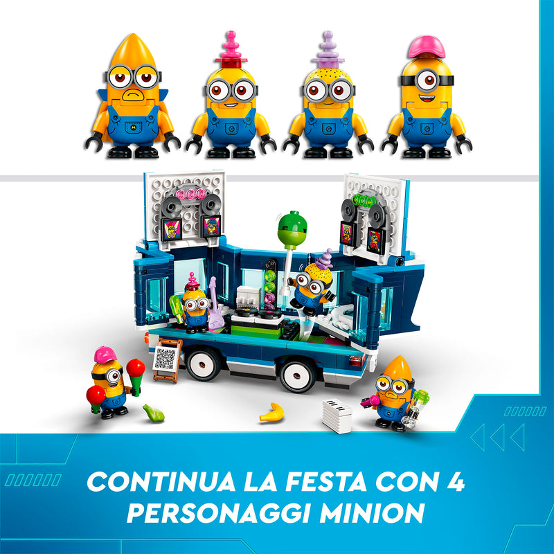 LEGO 75581 IL PARTY BUS MUSICALE DEI MINIONS
