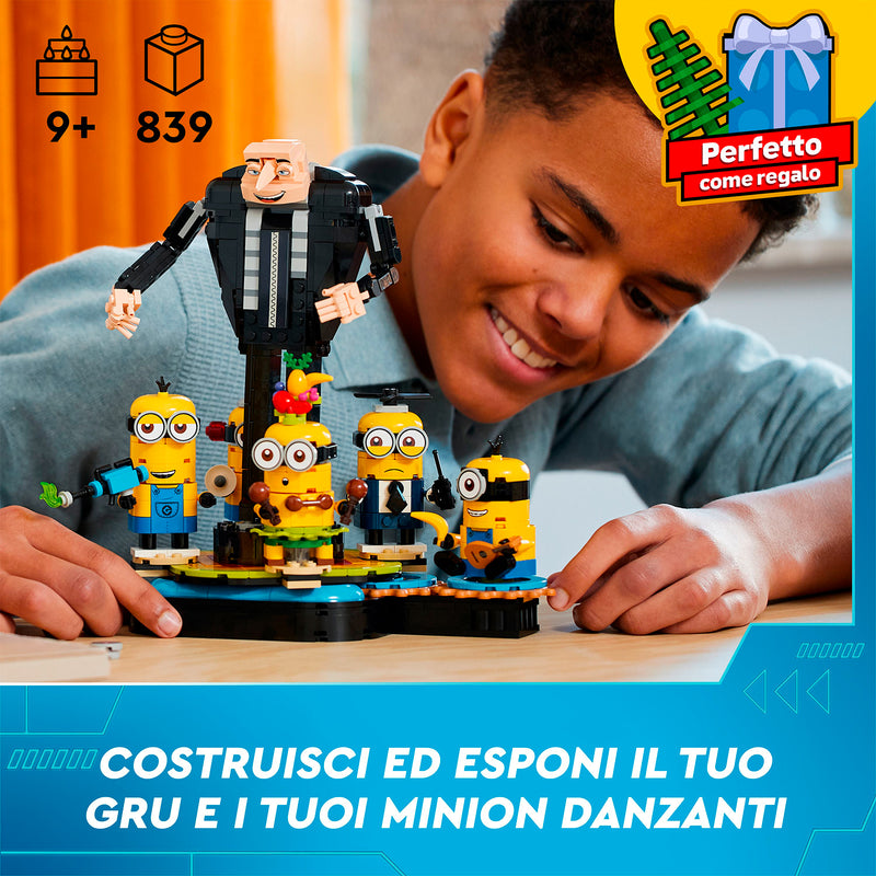 LEGO 75582 GRU E MINIONS IN MATTONCINI
