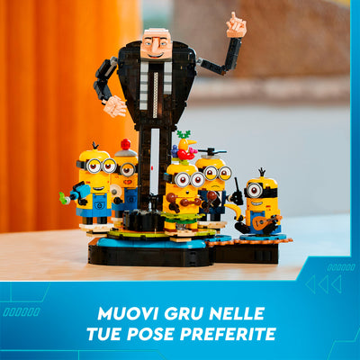 LEGO 75582 GRU E MINIONS IN MATTONCINI