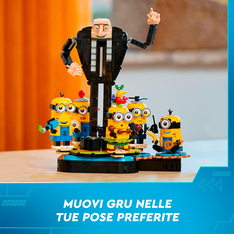 LEGO 75582 GRU E MINIONS IN MATTONCINI
