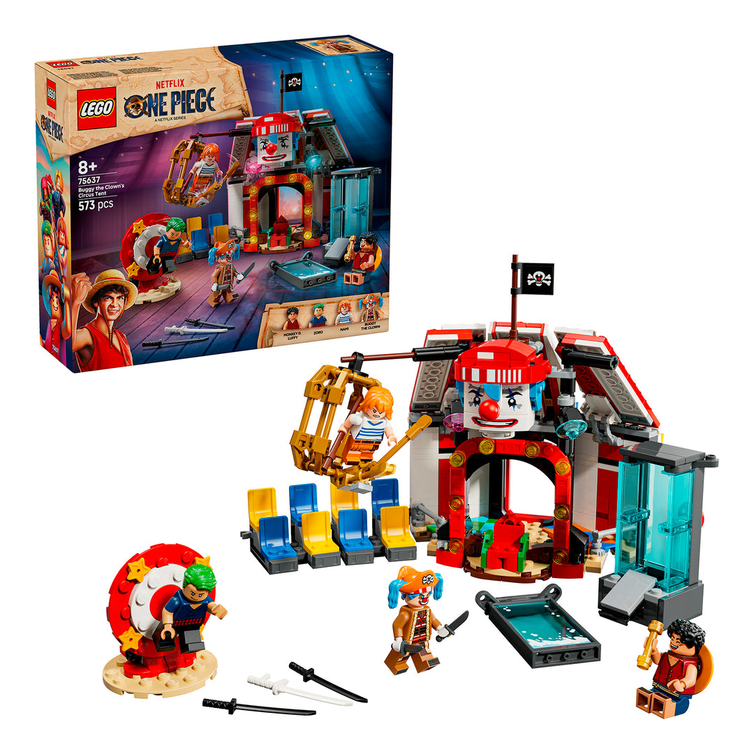 LEGO 75637 LA TENDA DEL CIRCO DI BAGY IL CLOWN