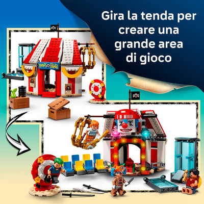 LEGO 75637 LA TENDA DEL CIRCO DI BAGY IL CLOWN