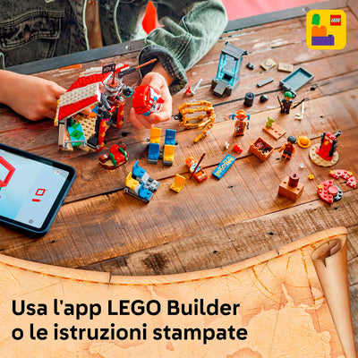 LEGO 75637 LA TENDA DEL CIRCO DI BAGY IL CLOWN