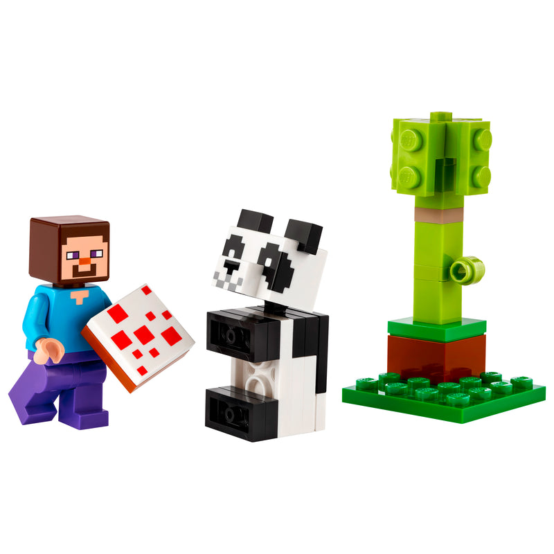 LEGO 30672 MINECRAFT STEVE E BABY PANDA