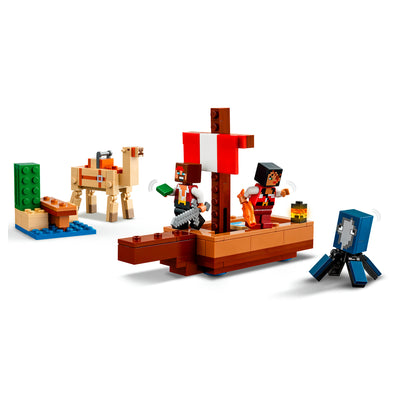 LEGO 21259 MINECRAFT IL VIAGGIO DEL GALEONE DEI PIRATI