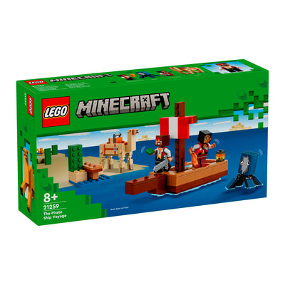 LEGO 21259 MINECRAFT IL VIAGGIO DEL GALEONE DEI PIRATI