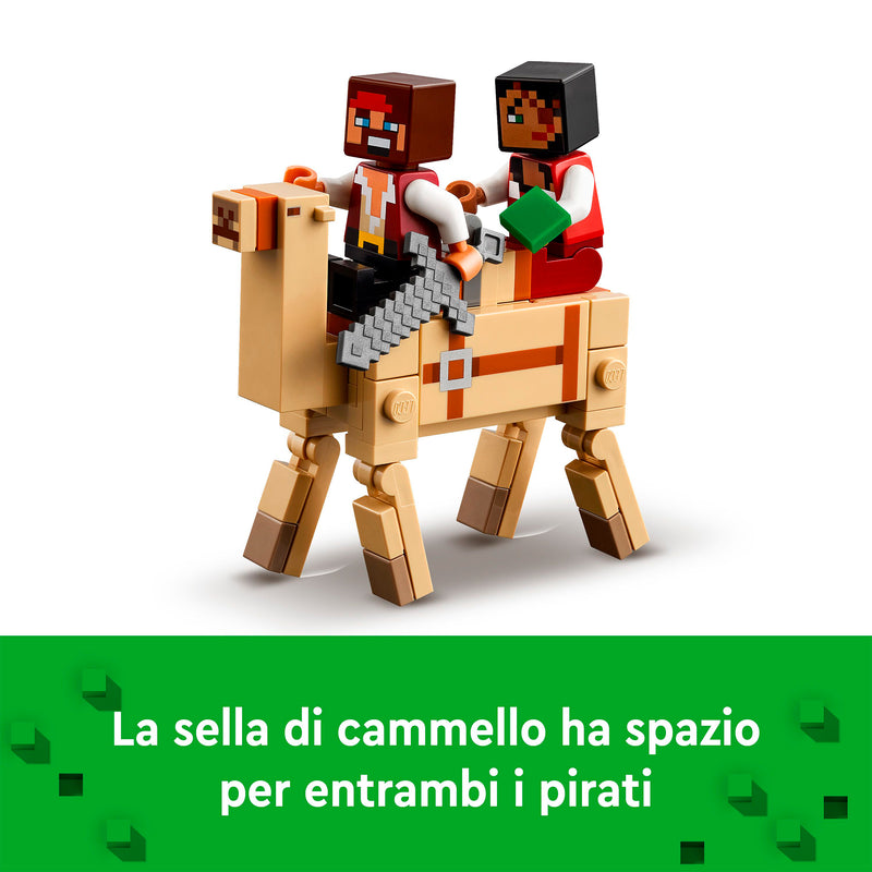 LEGO 21259 MINECRAFT IL VIAGGIO DEL GALEONE DEI PIRATI