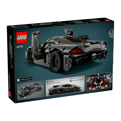 LEGO 42173 TECHNIC HYPERCAR KOENIGSEGG JESKO ABSOLUT GRIGIA