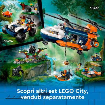 LEGO 60426 CITY FUORISTRADA DELL'ESPLORATORE DELLA GIUGLA