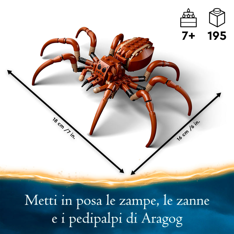 LEGO 76434 HARRY POTTER ARAGOG NELLA FORESTA PROIBITA