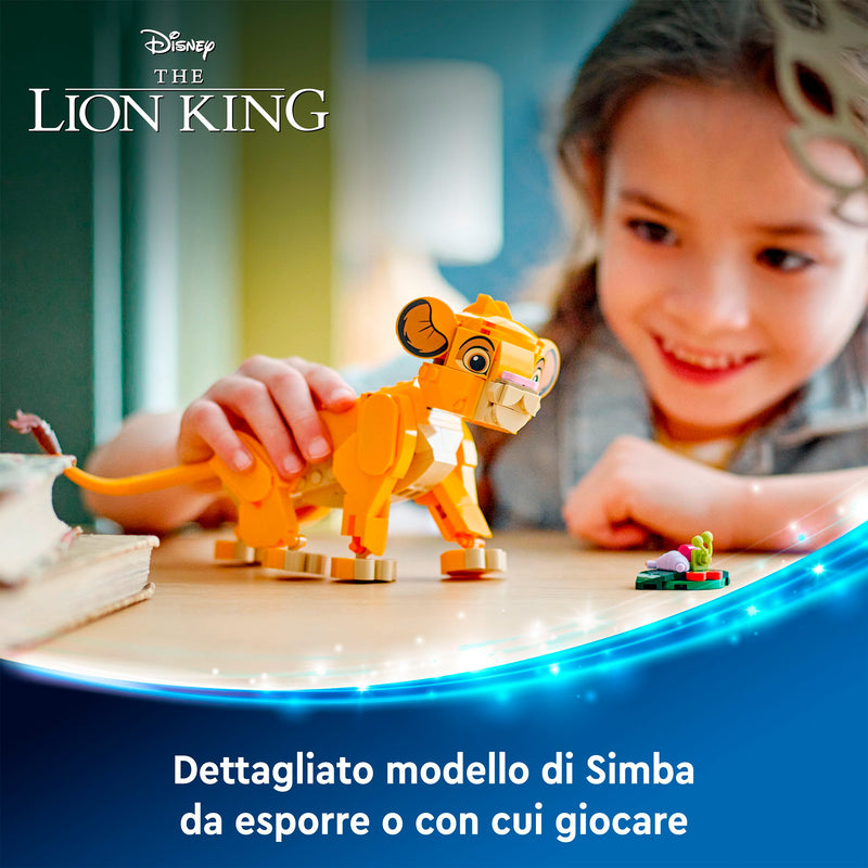 LEGO 43243 DISNEY SIMBA IL CUCCIOLO DEL RE LEONE