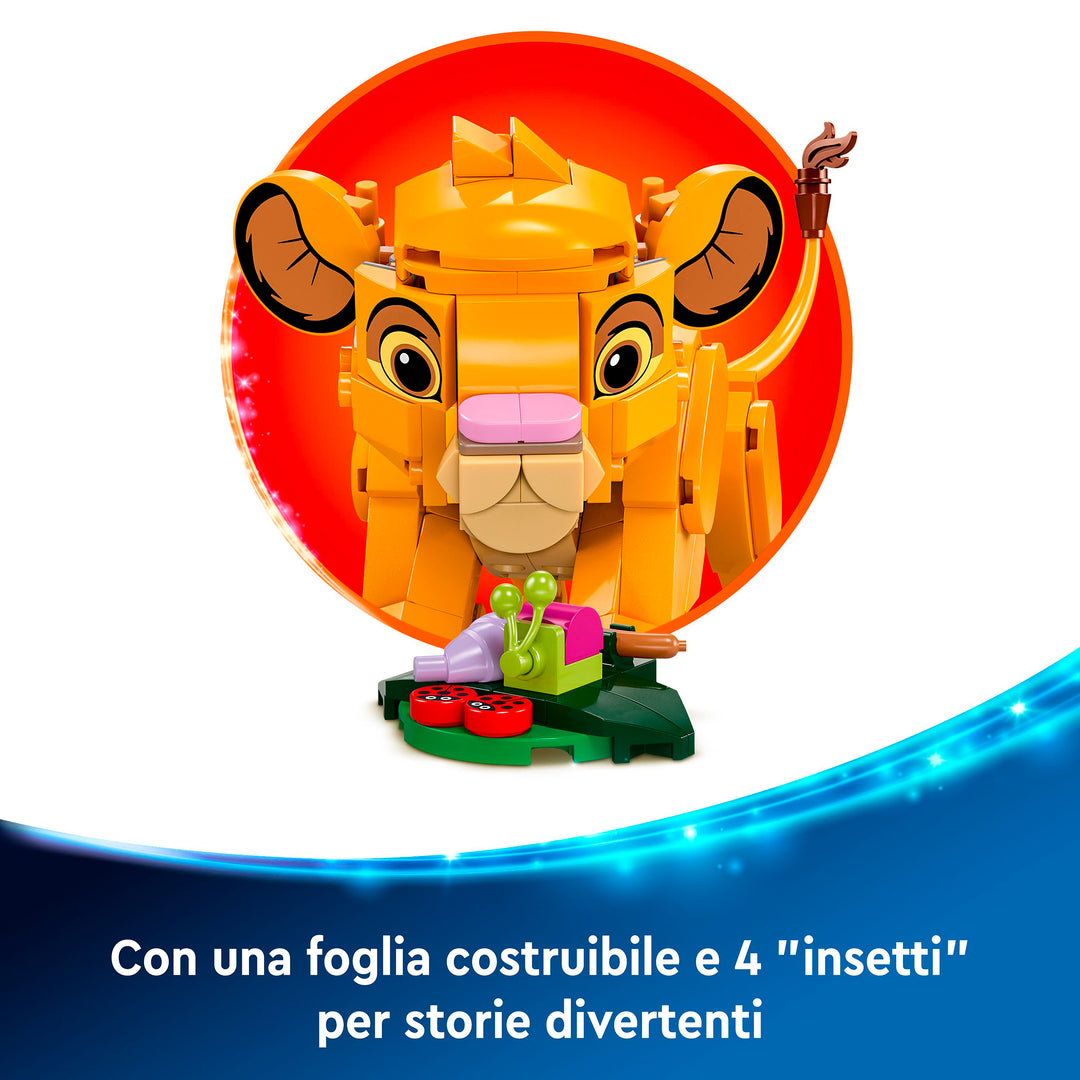 LEGO 43243 SIMBA IL CUCCIOLO DEL RE LEONE