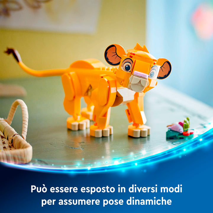LEGO 43243 SIMBA IL CUCCIOLO DEL RE LEONE