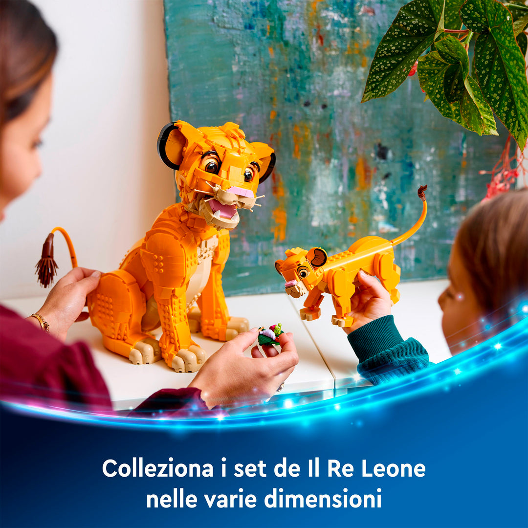 LEGO 43243 SIMBA IL CUCCIOLO DEL RE LEONE