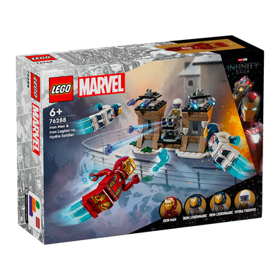 LEGO 76288 SUPER HEROES IRON MAN E LEGIONE DI FERRO VS SOLDATO HYDRA