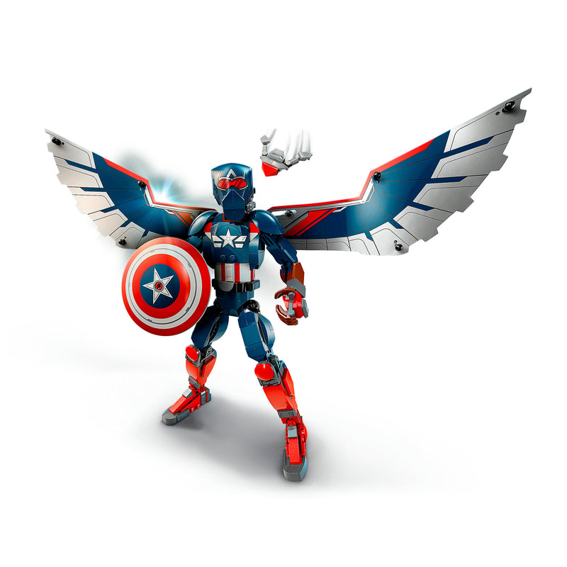 LEGO 76296 SUPER HEROES NUOVO PERSONAGGIO COSTRUIBILE DI CAPTAIN AMERICA