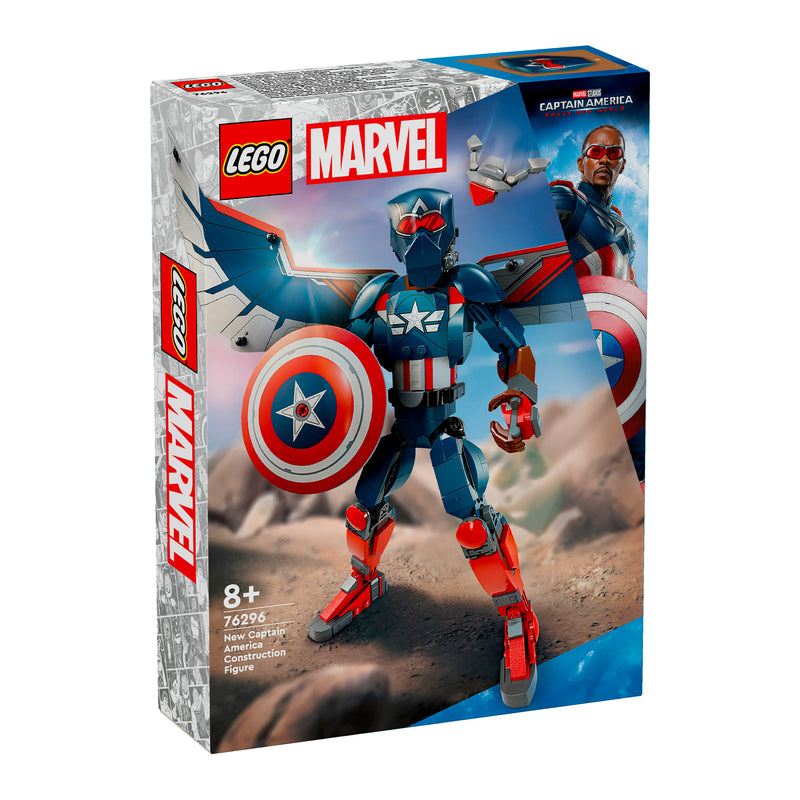 LEGO 76296 SUPER HEROES NUOVO PERSONAGGIO COSTRUIBILE DI CAPTAIN AMERICA