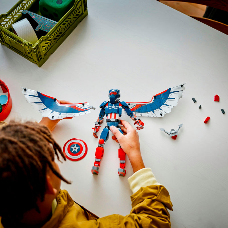 LEGO 76296 SUPER HEROES NUOVO PERSONAGGIO COSTRUIBILE DI CAPTAIN AMERICA