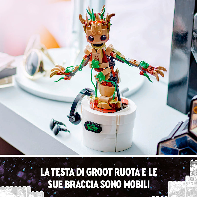 LEGO 76297 SUPER HEROES GROOT BALLERINO