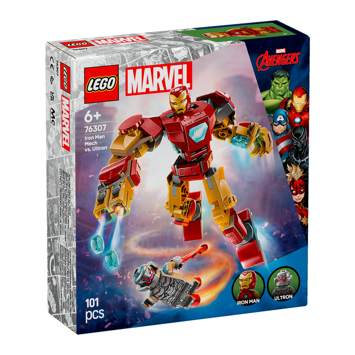 LEGO 76307 MECH DI IRON MAN CONTRO ULTRON