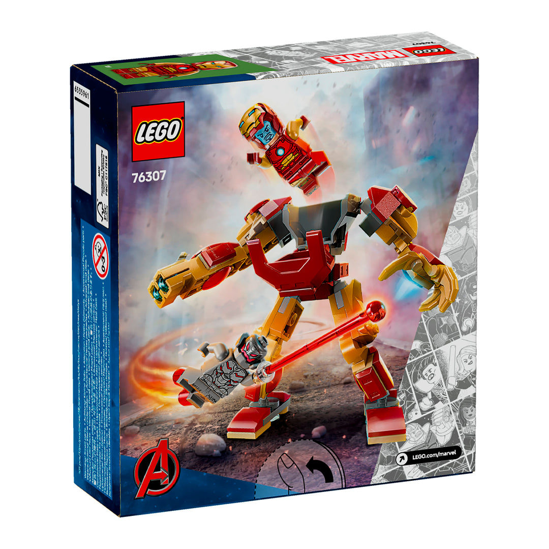 LEGO 76307 MECH DI IRON MAN CONTRO ULTRON